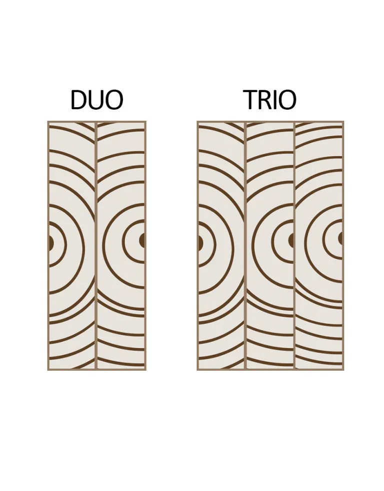 Vrstvené hranoly DUO/TRIO