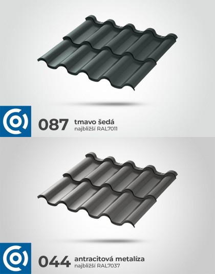 GOODLOCK – Maloformátová plechová strešná krytina bez viditeľných skrutiek