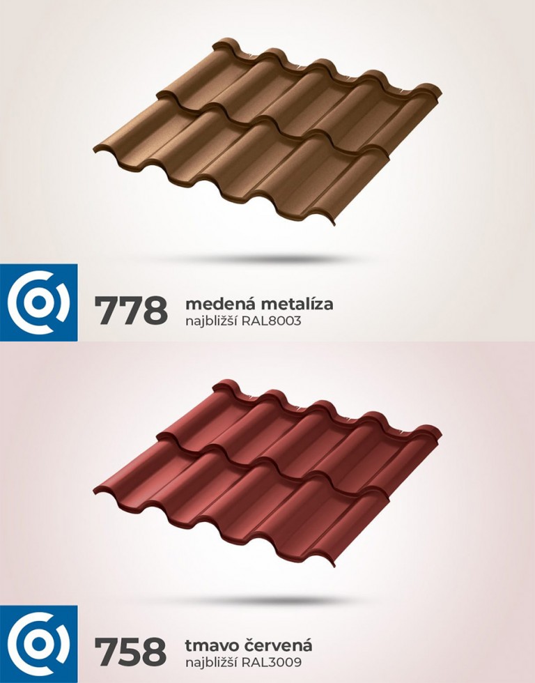 GOODLOCK – Maloformátová plechová strešná krytina bez viditeľných skrutiek