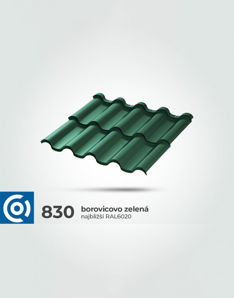 GOODLOCK – Maloformátová plechová strešná krytina bez viditeľných skrutiek