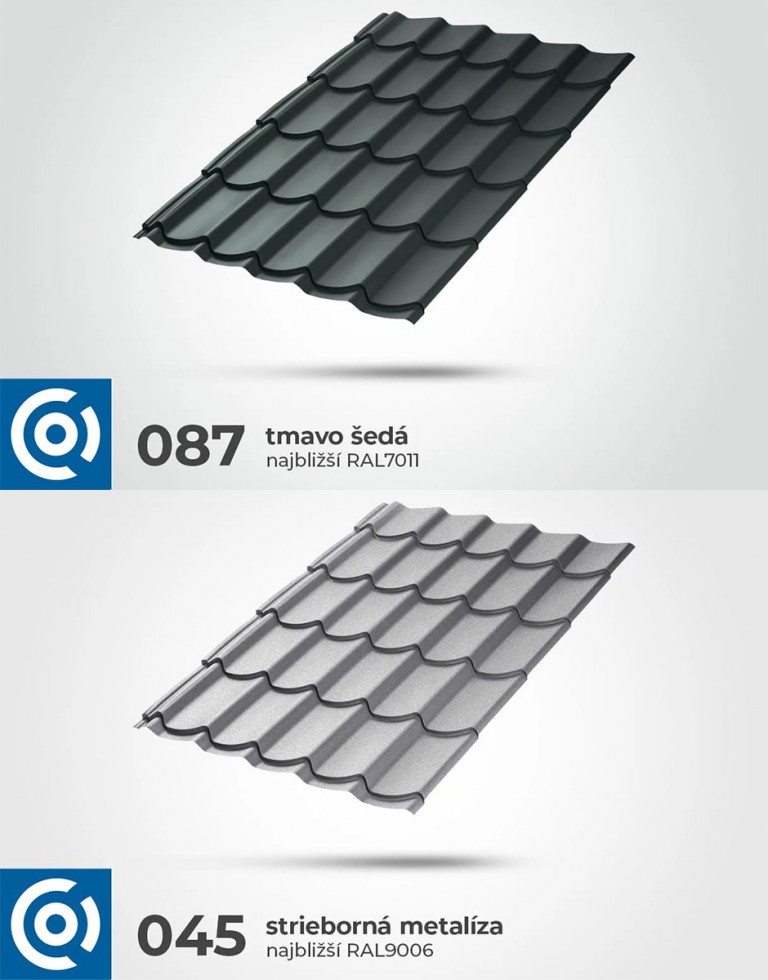 PROFIL – Obľúbená veľkoformátová plechová strešná krytina