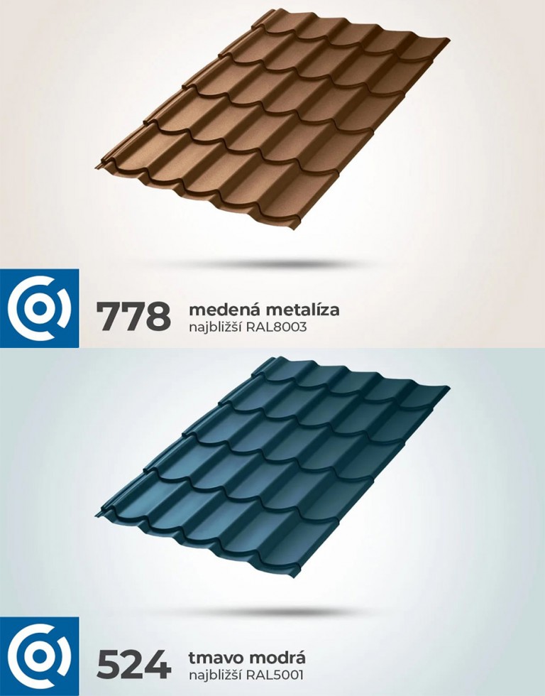 PROFIL – Obľúbená veľkoformátová plechová strešná krytina
