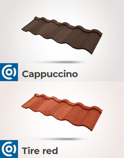 ROCA – Plechová strešná krytina s minerálnym posypom