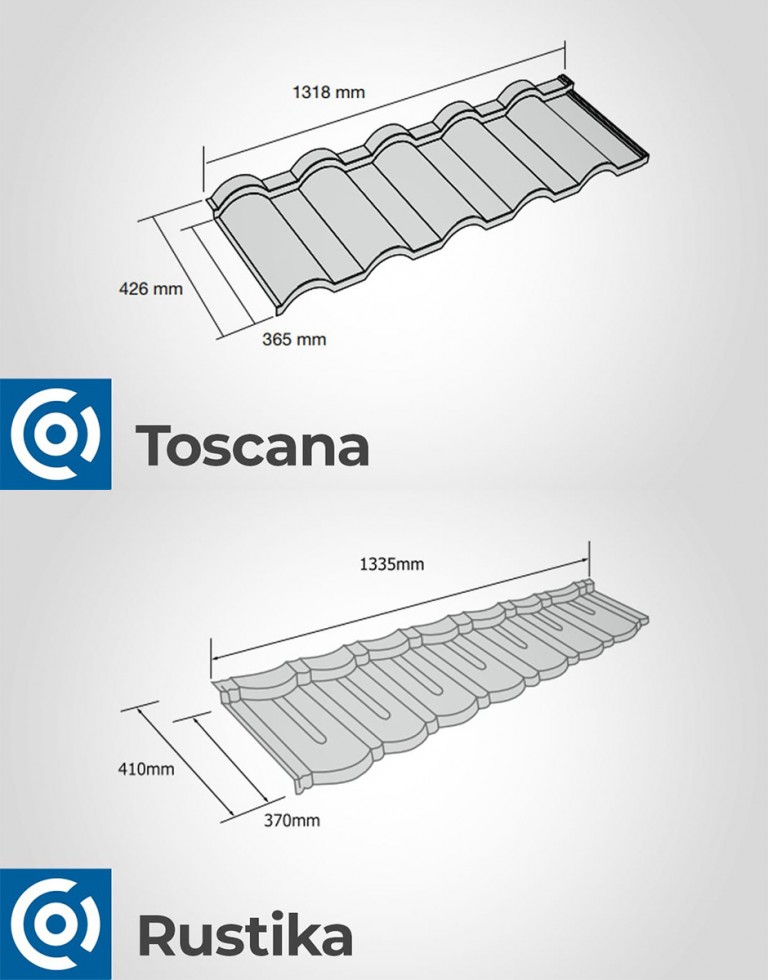 ROCA – Plechová strešná krytina s minerálnym posypom