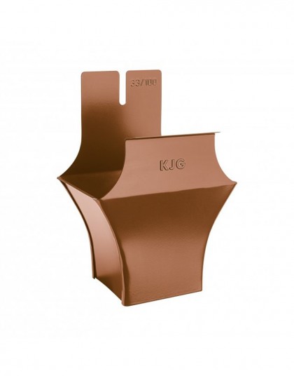 Hranatý žľabový kotlík