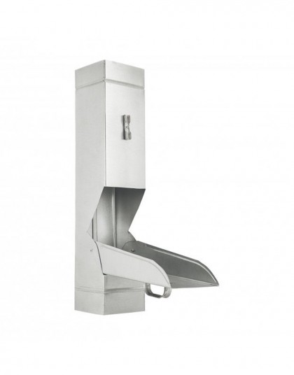 Hranatý zachytávač vody