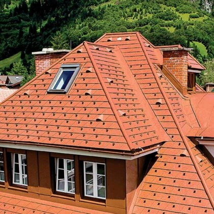 Strešný šindel hliníkový