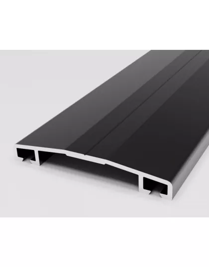 Hliníková prítlačná lišta oblá 60 x 9 mm